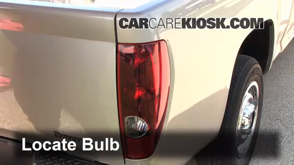 2008 Chevrolet Colorado WT 2.9L 4 Cyl. Standard Cab Pickup (2 Door) Lights Reverse Light (replace bulb)